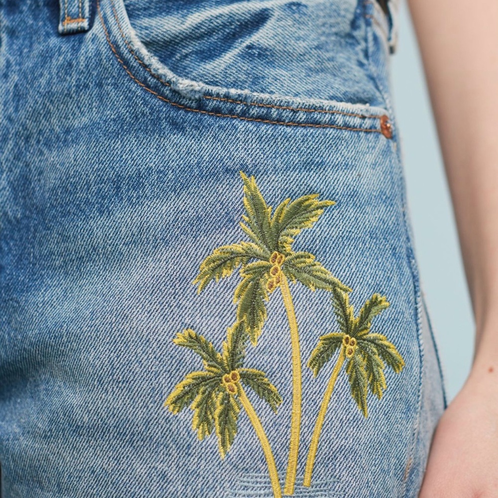 Levi's 501 Palm-Embroidered Shorts - Picture 4 of 4